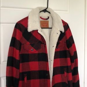 Lined Levi’s checkered Jacket